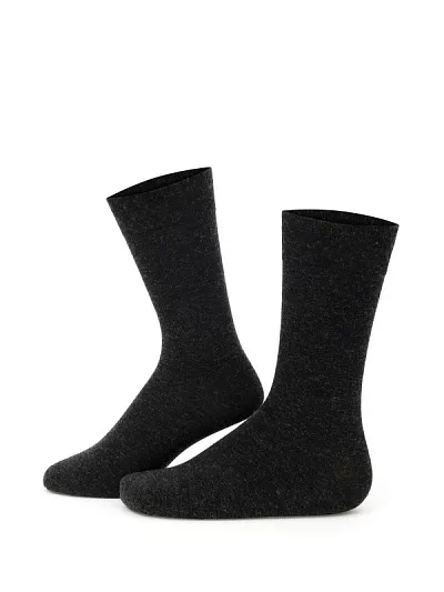 Носки высокие из бамбука с добавлением шерсти - A051SZ013SKTSK023-BSCBAMYUN Носки муж. (001, 40-44)