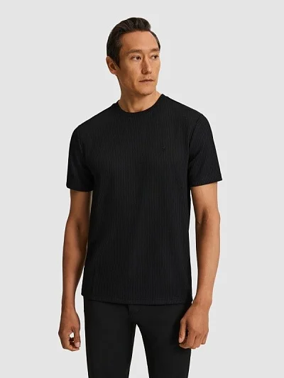Футболка с добавлением вискозы в рубчик - G051SZ0110CENTA26Y Футболка муж. (VR046, M)
