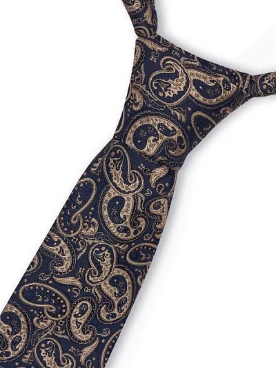 Галстук жаккардовый с узором пейсли - A051SZ090MICSK023-MICKRVT1 Галстук муж. (591)