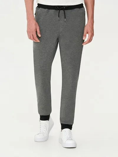 Брюки спортивные на манжетах - G051SZ0OP0HERRER Брюки спорт. муж. (VR086, M)