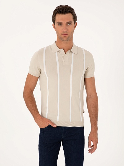 Футболка-поло трикотажная - G051SZ0TK0MAIPO Кофта муж. (VR011, 3XL)