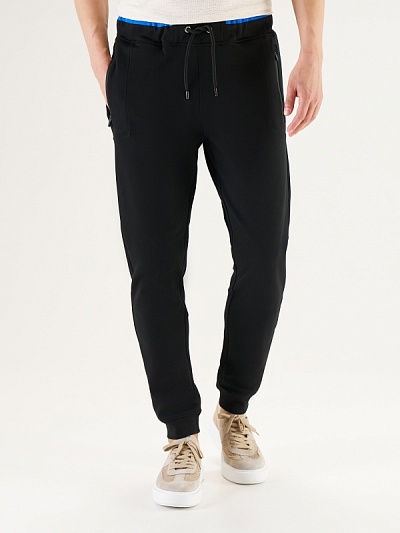 Брюки спортивные на манжетах - G051SZ0OP0CUTRO-P Брюки спорт. муж. (VR046, L)