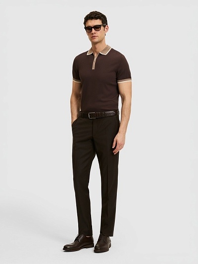 Брюки классические из шерсти - G051SZ0030NEW_THEO/P_25K Брюки муж. (VR029, 48, 6)
