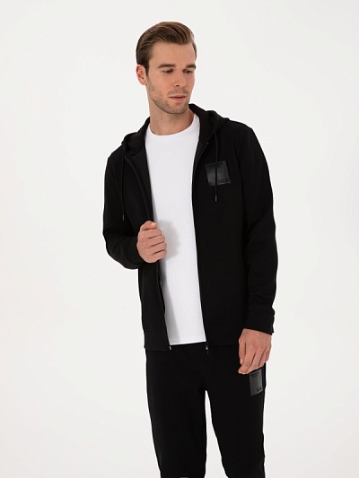 Толстовка на молнии с капюшоном - G051SZ0820LEFON Толстовка муж. (VR046, S)