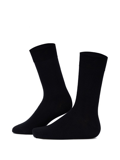 Носки из вискозы высокие - A051SZ013SKTSK024_BSCBAM Носки муж. (001, 40-44)