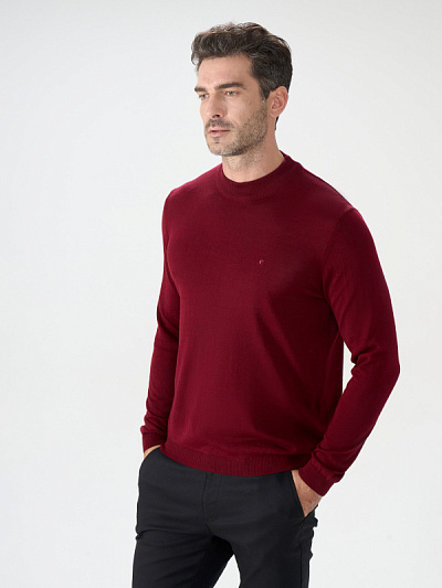 Водолазка трикотажная с воротником-стойка - G051SZ0TK0ELIÇ Кофта муж. (VR014, L)