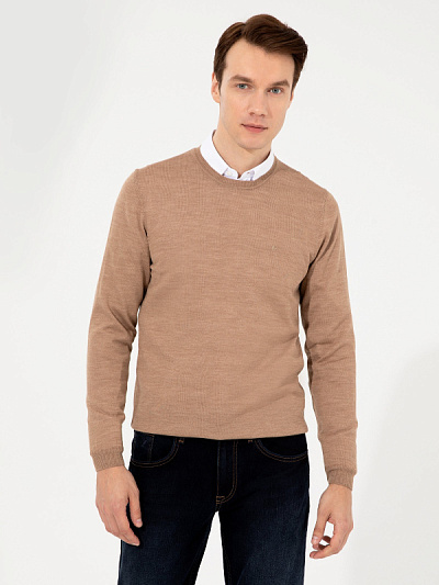 Джемпер с добавлением шерсти - G051SZ0TK0ELO Кофта муж. (VR015, 3XL)