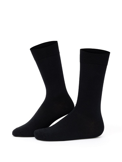 Носки из хлопка высокие - A051SZ013SKTSK023-BSCMERS Носки муж. (001, 40-44)