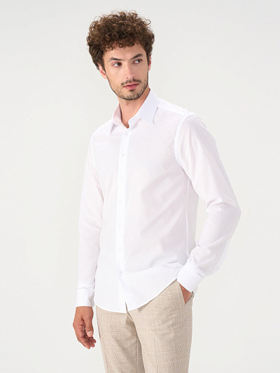 Рубашка классическая приталенная - G051SZ0040NICOLE Сорочка муж. (VR013, XL)