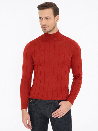 Водолазка трикотажная с воротником-стойка - G051SZ0TK0RENCO Кофта муж. (VR031, 2XL)