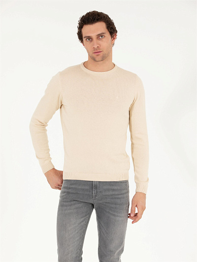 Джемпер трикотажный базовый - G051SZ0TK0LEO Кофта муж. (VR011, 3XL)