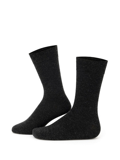 Носки высокие из бамбука с добавлением шерсти - A051SZ013SKTSK023-BSCBAMYUN Носки муж. (001, 40-44)