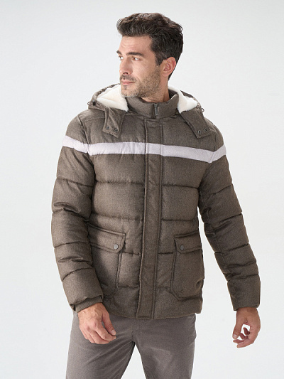 Куртка со съемным капюшоном утепленная - G051SZ0MS0ANTHONY-R Куртка муж. (VR015, 54)