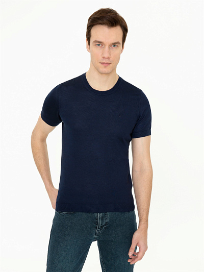 Футболка трикотажная базовая - G051SZ0TK0JUIN Кофта муж. (VR033, S)