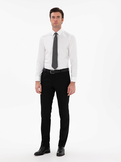 Брюки классические шерстяные зауженные - G051SZ0030SARE-LYC/P Брюки муж. (VR046, 50, 6)