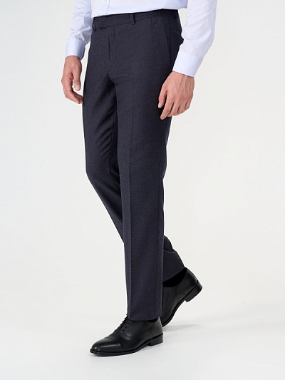 Брюки классические из шерсти зауженные - G051SZ0030ZEGIA/P Брюки муж. (VR038, 46, 6)