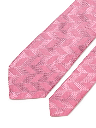 Галстук жаккардовый из шелка с узором - A051SZ0900IY21IPKK33 Галстук муж. (950)