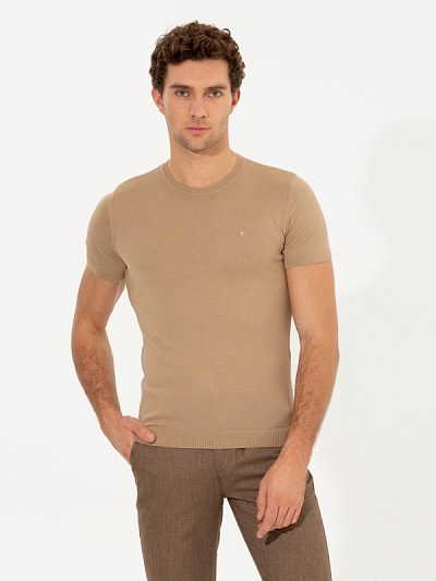 Футболка трикотажная базовая - G051SZ0TK0JUIN Кофта муж. (VR011, XL)