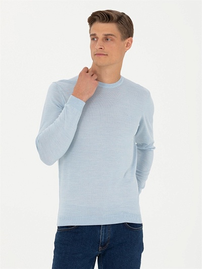 Джемпер из смесовой шерсти - G051SZ0TK0ELO Кофта муж. (VR003, XL)