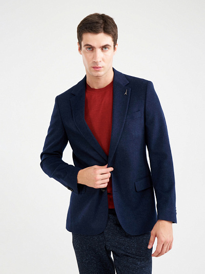 Пиджак классический кашемировый - G051SZ0020 HASSELT Пиджак муж. (VR033, 46, 6)