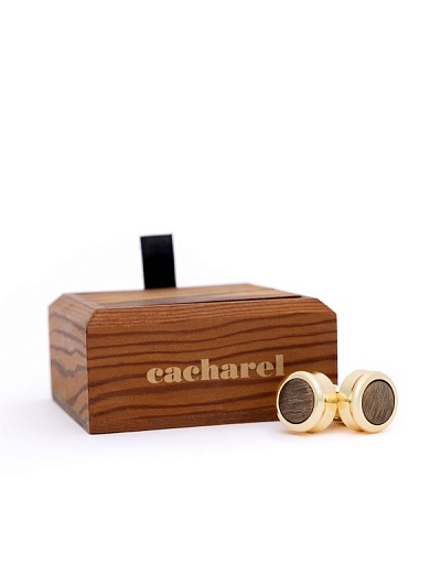 Запонки круглые - A051SZ053KD1IY23KDC12 Запонки муж. (800)